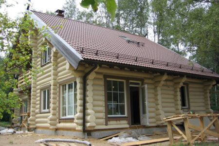 Крыша для сруба