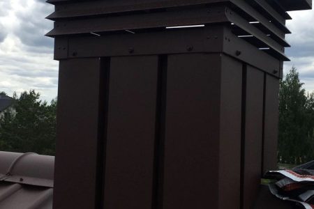 монтаж металлочерепицы за м2