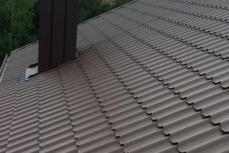 монтаж металлочерепицы